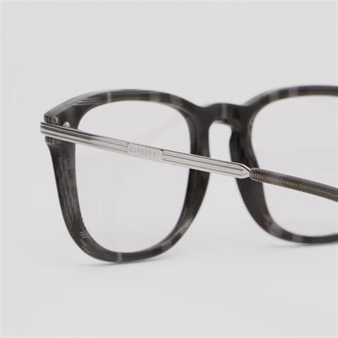 burberry ty4403434 glasses frame|Check Detail Rectangular Optical Frames in Black .